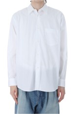 Broad Regular Collar Shirt - WHITE (GM253-50005B)