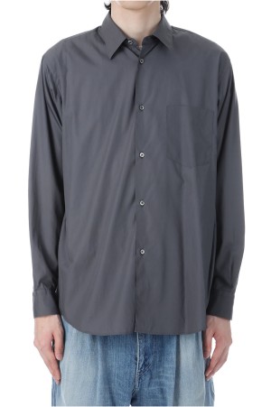 Broad Regular Collar Shirt - C.GRAY (GM253-50005B)