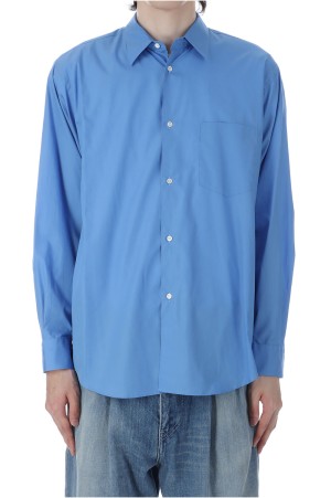 Broad Regular Collar Shirt - BLUE (GM253-50005B)