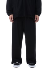 Wool Smooth Flannel Easy Wide Pants	- BLACK (GU253-40223B)