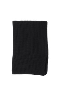 Mercerized Fine Wool Snood - BLACK (GU253-90468)