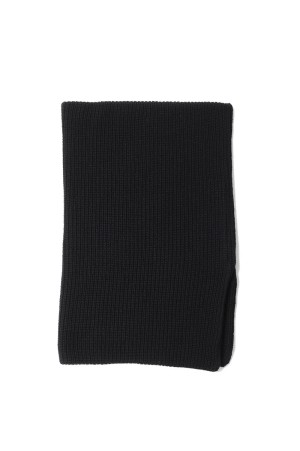 Mercerized Fine Wool Snood - BLACK (GU253-90468)