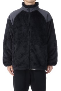 LEVEL3 SHAGGY JACKET - BLACK (WT252-26-Q4)