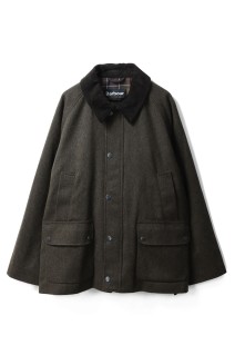 modified bedale wool jacket - OLIVE (MWO0299)