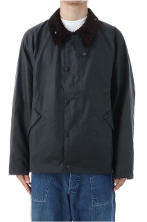 over size transport wax jacket - SAGE  (MWX1678)