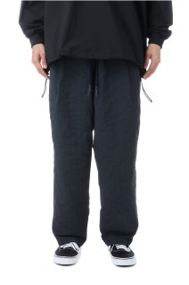 NEW WIDE TWO TUCK PANTS / STITCHED NYLON - NAVY (SFCFW25P06)