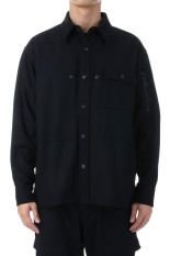 MOUT COMBAT WOOL FIELD JACKET - BLACK (MT1802)