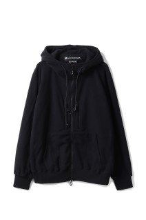 MOUT WIND PRO FULL ZIP FIELD HOODIE - BLACK (MT1803)