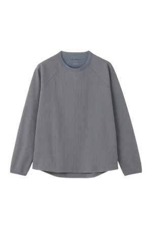 Waffle Light L/S T-shirt - CLOUD GRAY (GL45142)