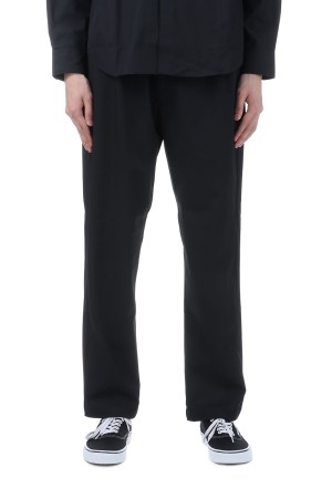 One Tuck Tapered Stretch Pants - BLACK (GL75177)