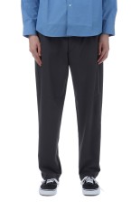One Tuck Tapered Stretch Pants - DEEP CHARCOAL (GL75177)