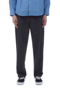 One Tuck Tapered Stretch Pants - DEEP CHARCOAL (GL75177)