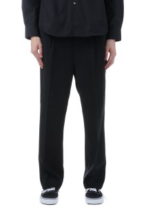 One Tuck Straight Pants	- BLACK (GL75180)