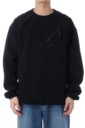Polartec Compass Fleece Pullover Pro - BLACK (MTFW25MFL043)