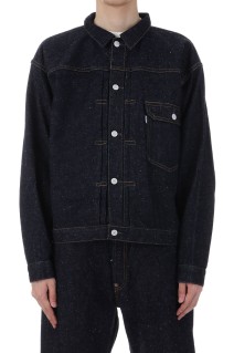 #001 T-BACK DENIM JACKET ONE-WASHED (JK-YY-0001)