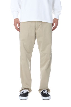 SD Chino Pants W Vintage Wash - BEIGE