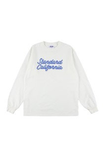 SD Heavyweight Modern Twist Signs Logo LS T - WHITE