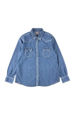 SD Denim Western Shirt VW - INDIGO