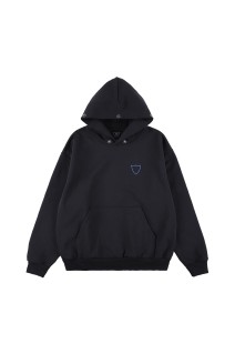 HTC Sweat Shirt #Laap Flower Stone On The Hood - BLACK