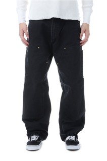 SD Duck Double Knee Painter Pants VW - BLACK