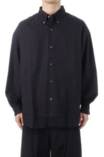 【 × Baracuta 】EWP Oxford B.D. Shirts - Black (BRCT-CTE25S-401)