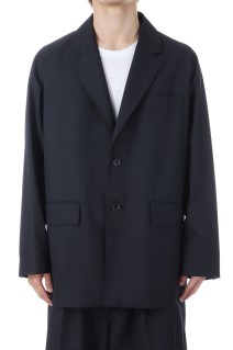 T/W Saxony Single Breasted Jacket - Black (CTE-25A202)