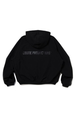 T/C Weather Combination Hooded Blouson - Black x Black (CTE-25A210)