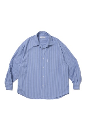 Stripe Broad L/S Shirt - Blue (CTE-25A402)