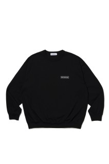 Heavy Oz Jersey Plain Crew - Black (CTE-25A304)