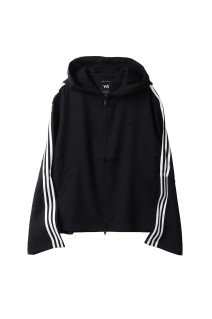 HOODED TRACK TOP 3STRIPES - BLACK (YS-A25-0000-192)