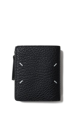 Four stitches Flip Flop Wallet - Black (SA1UI0023-P4455)