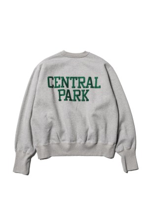 Simple Sweat Crew CENTRAL PARK - GRAY (U25F-13-0002)