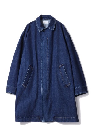 DENIM BALMACAAN COAT - INDIGO (C001)