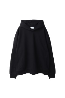 OVERSIZED SWEAT HOODIE - BLACK (T001)