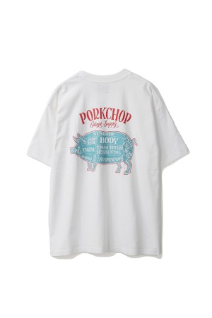 PORK BACK TEE / WHITE