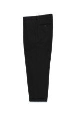 PLEATED TROUSERS ( TYPE-2 ) / BLACK (25FW-WMP-TR02)