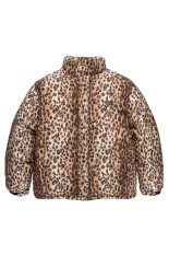 LEOPARD DOWN JACKET / BEIGE (25FW-WMO-NA02)