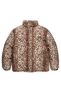 LEOPARD DOWN JACKET / BEIGE (25FW-WMO-NA02)