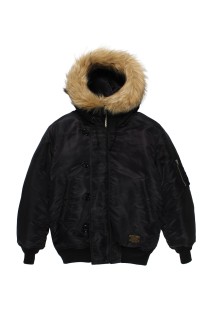 N-2B FLIGHT JACKET / BLACK (25FW-WMO-ML01)