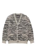 TIGER MOHAIR CARDIGAN / IVORY (25FW-WMK-KN06)