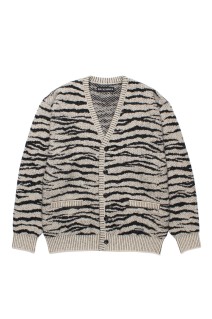 TIGER MOHAIR CARDIGAN / IVORY (25FW-WMK-KN06)