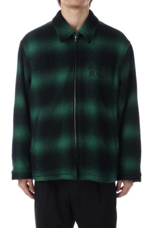 OMBRE CHECK 50'S JACKET ( TYPE-2 ) / GREEN (25FW-WMO-BL19)