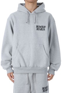 HEAVY WEIGHT PULLOVER HOODED SWEAT SHIRT ( TYPE-2 ) / GRAY (25FW-WMC-SS04)