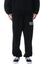 HEAVY WEIGHT SWEAT PANTS / BLACK (25FW-WMC-SP01)