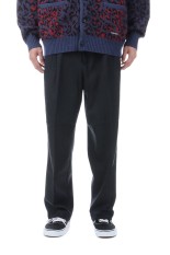 DOUBLE PLEATED WOOL TROUSERS ( TYPE-2 ) / CHARCOAL (25FW-WMP-PT02)