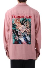 TERRIFIER / 50&#039;S SHIRT L/S / PINK (TERRIFIER-WM-OC01)