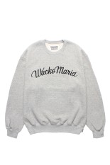 MIDDLE WEIGHT CREW NECK SWEAT SHIRT ( TYPE-1 ) / GRAY (25FW-WMC-SS08)