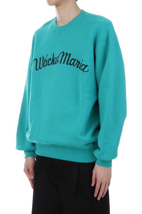 MIDDLE WEIGHT CREW NECK SWEAT SHIRT ( TYPE-1 ) / MINT (25FW-WMC