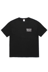 WASHED HEAVY WEIGHT CREW NECK T-SHIRT ( TYPE-5 ) / BLACK (25FW-WMT-WT06)