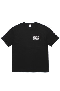 WASHED HEAVY WEIGHT CREW NECK T-SHIRT ( TYPE-5 ) / BLACK (25FW-WMT-WT06)